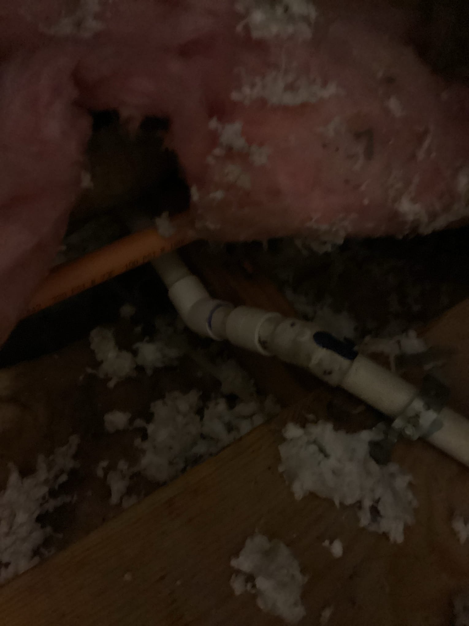 Frisco, TX - Found drain line broken In attic. Fixed drain line and system ran normally after. 