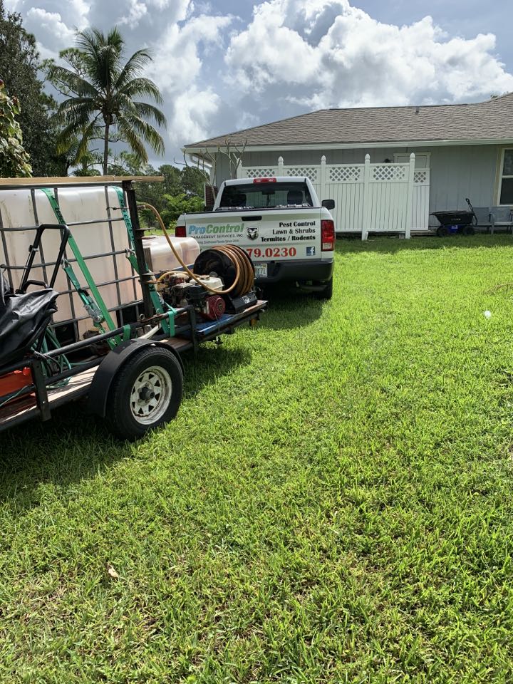 Termite pretreat in Jupiter farms 