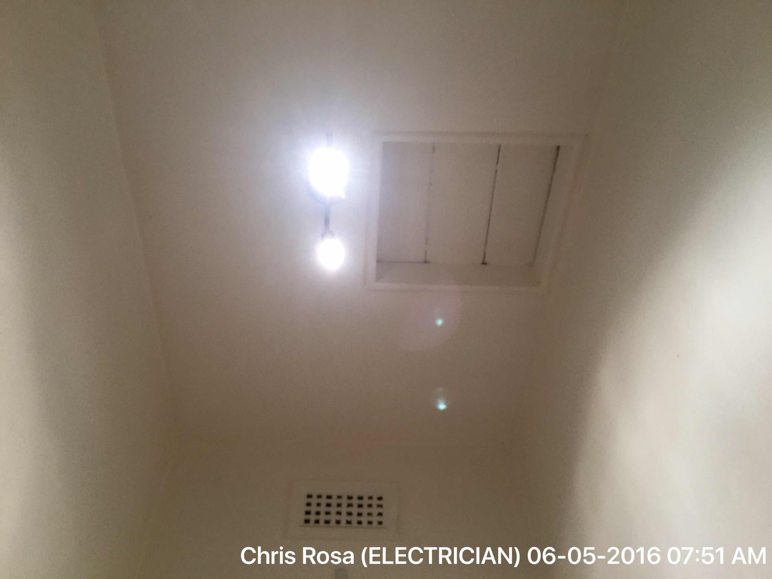 Replaced 10x customer supplied globes.