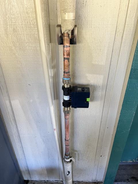 INSTALLED A MOEN FLO LEAK DETECTION/ AUTO SHUT OFF/ 