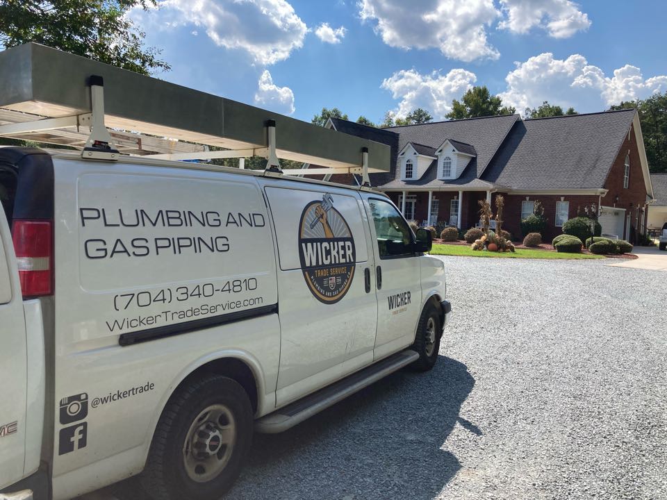 Ran natural gas line to generator. Relit tankless water heater. #plumber