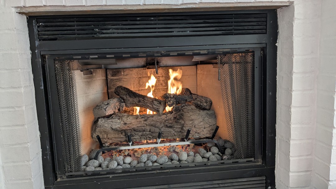 Another happy customer with a BEAUTIFUL working fireplace, just in time for the holidays! Call today to schedule a time for us to come out and get that old fireplace looking new again! 
