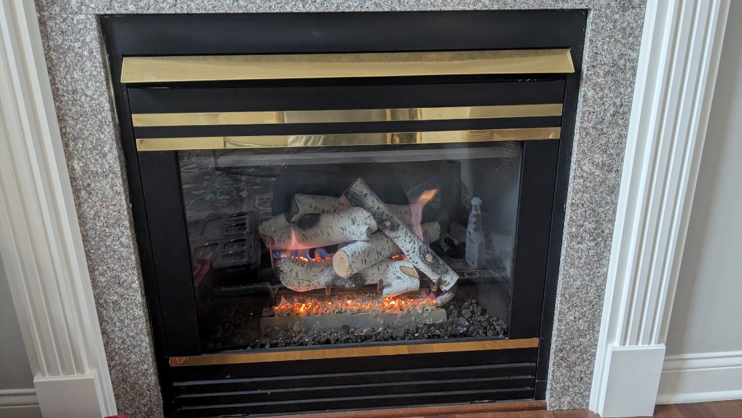 Another satisfied customer after an overhaul on their old fireplace. Call today to schedule a time for our technicians to come out and give that old fireplace a new life, just in time for the holidays.