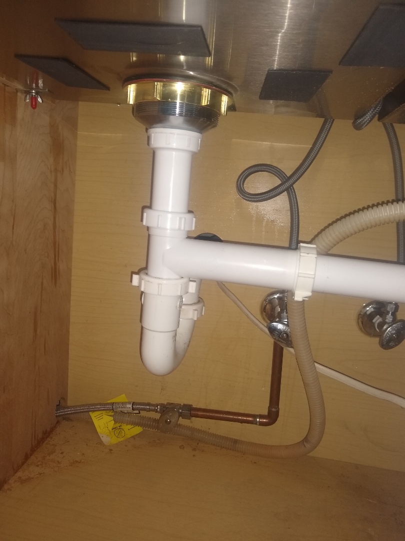 Reinstall drain lines