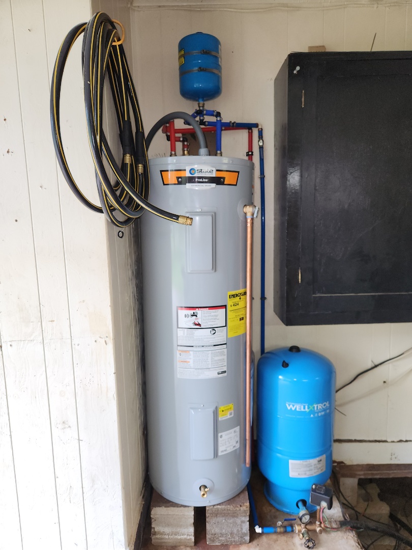 Water heater install