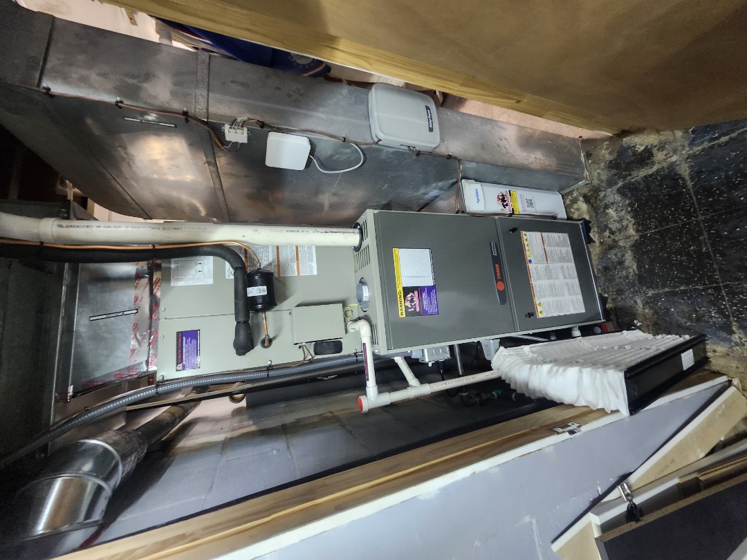 Furnace went out replaced with trane furnace