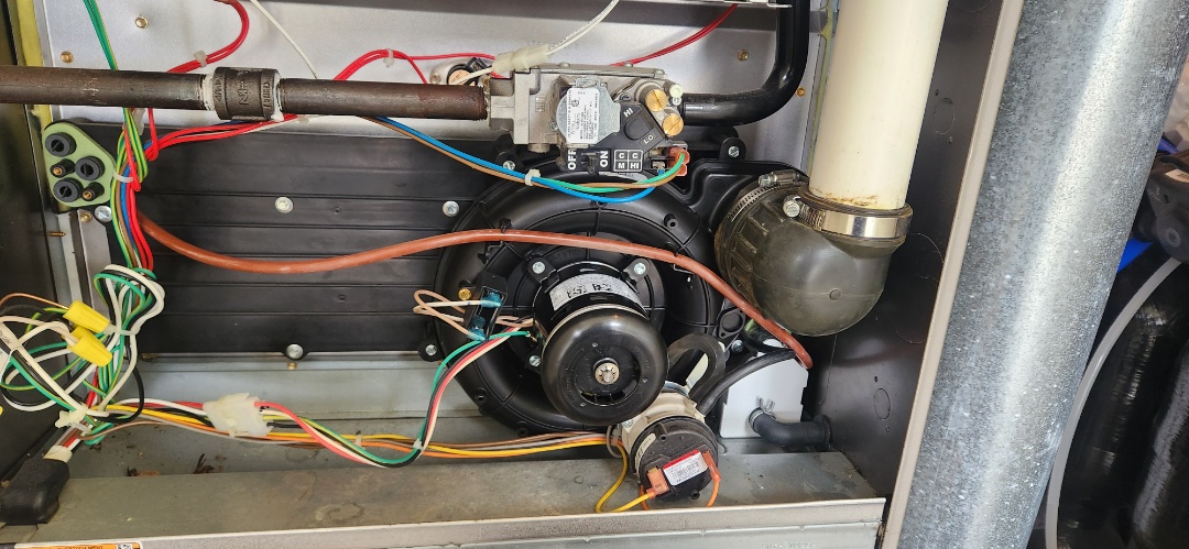 replaced control board and inducer motor