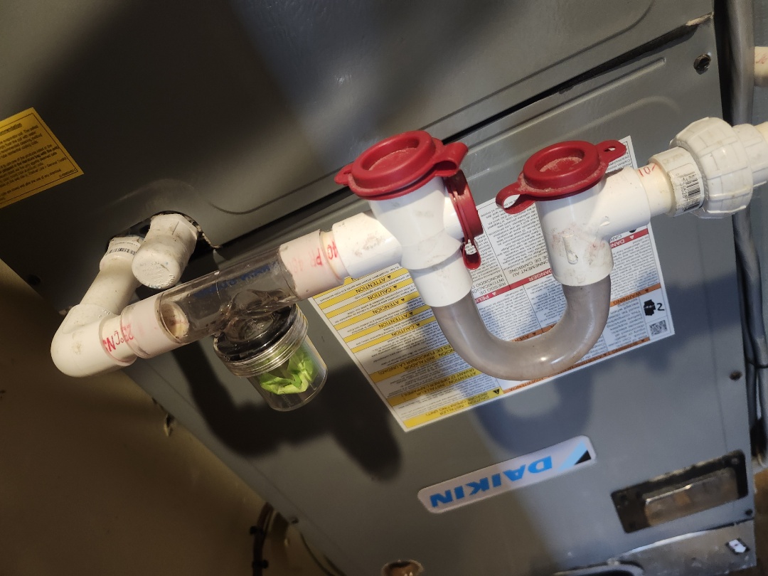 how to replace drain guard on trane system