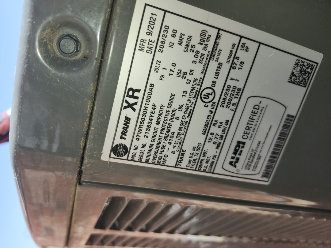 how to clean a trane ac