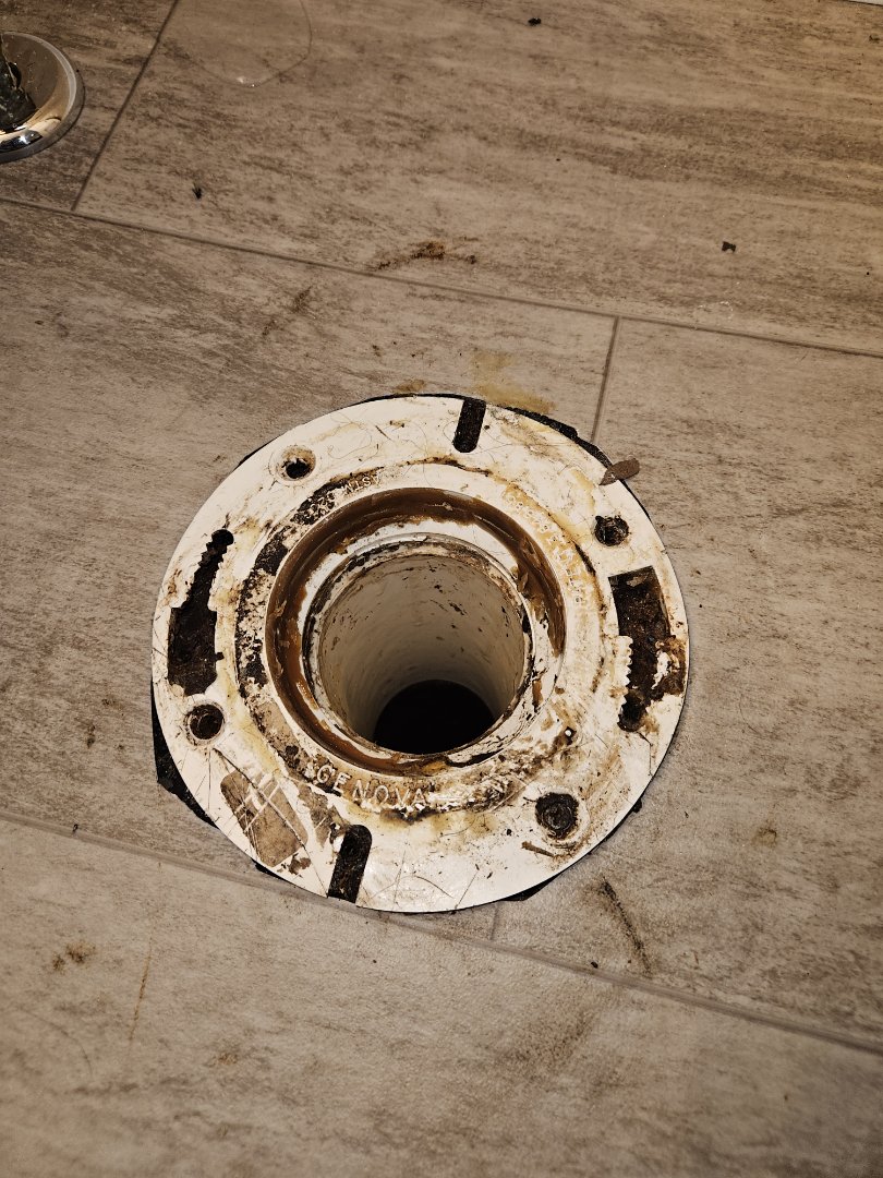 Toilet flange repair
