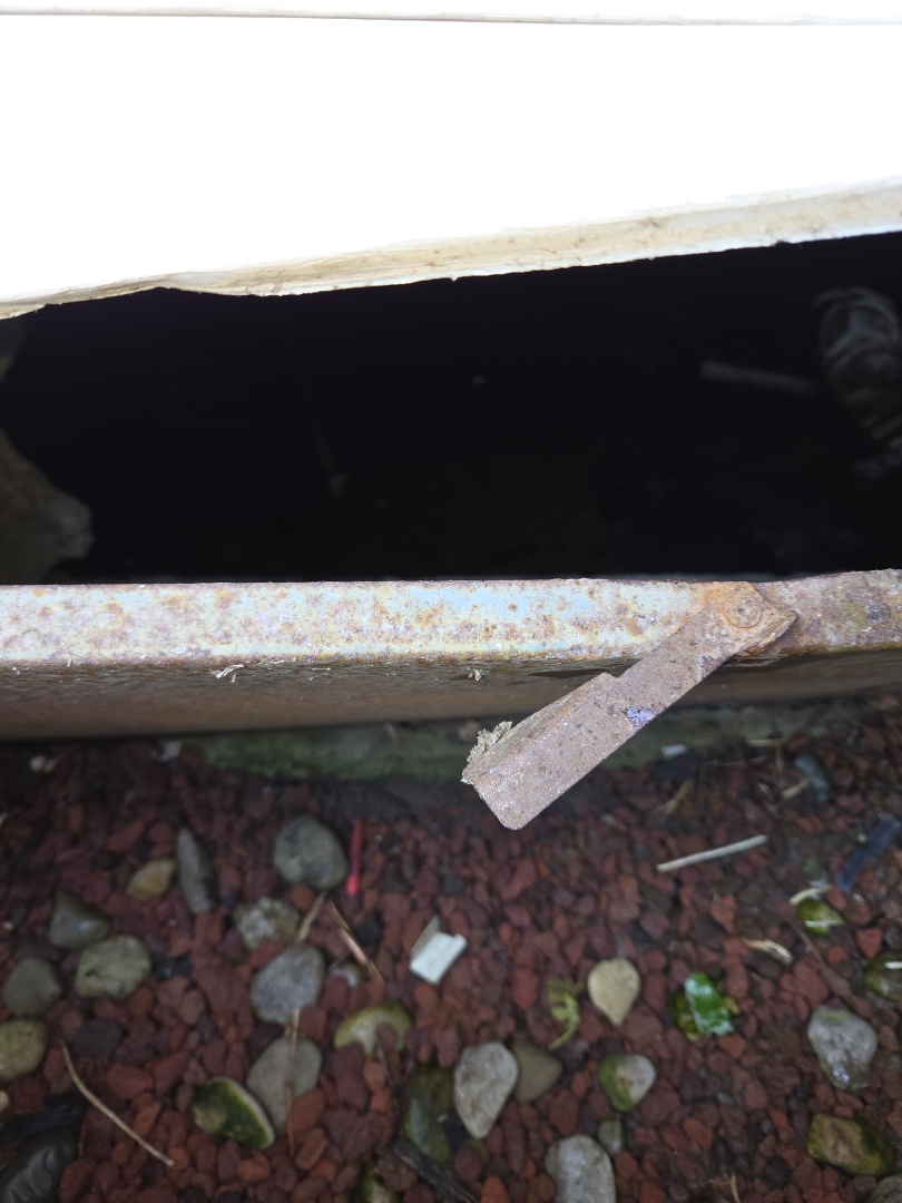 Flooded crawl space