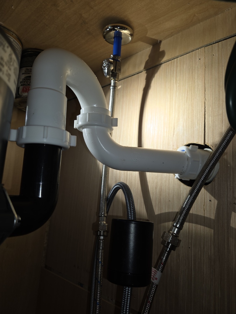 Kitchen drain leak
