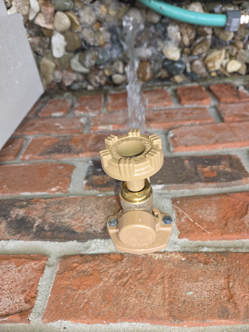 Hose spigot replacement 