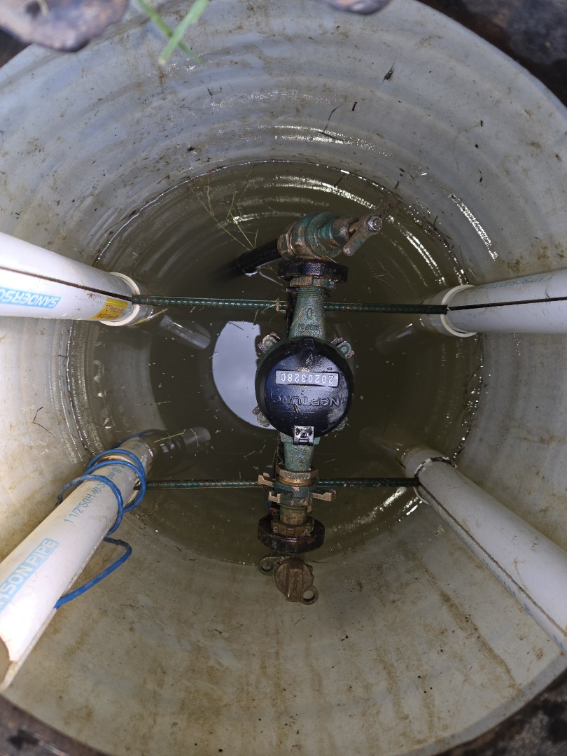 Underground water leak