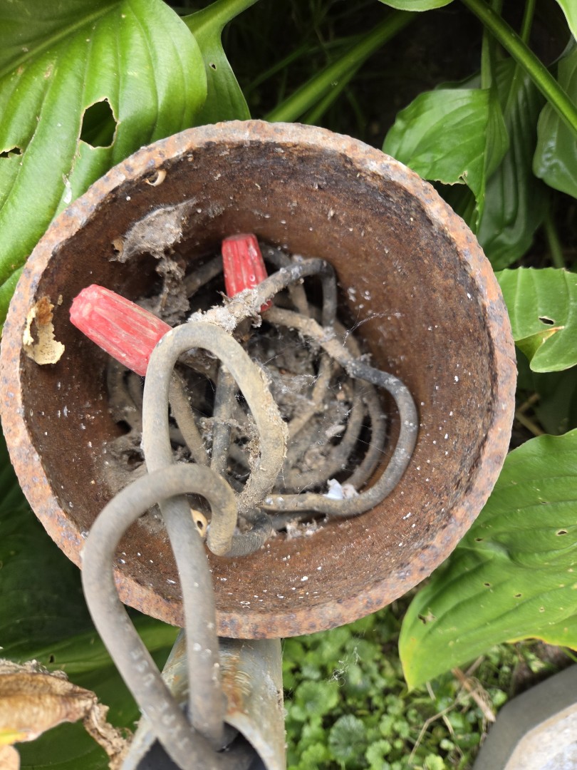 Loss of water well pump