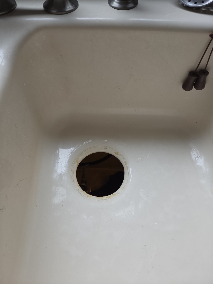 Kitchen sink leak