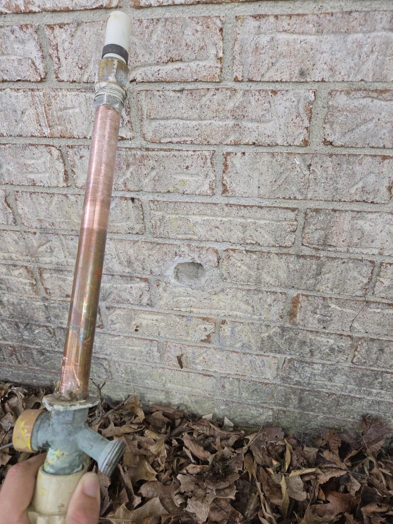 Hose spigot replacement 