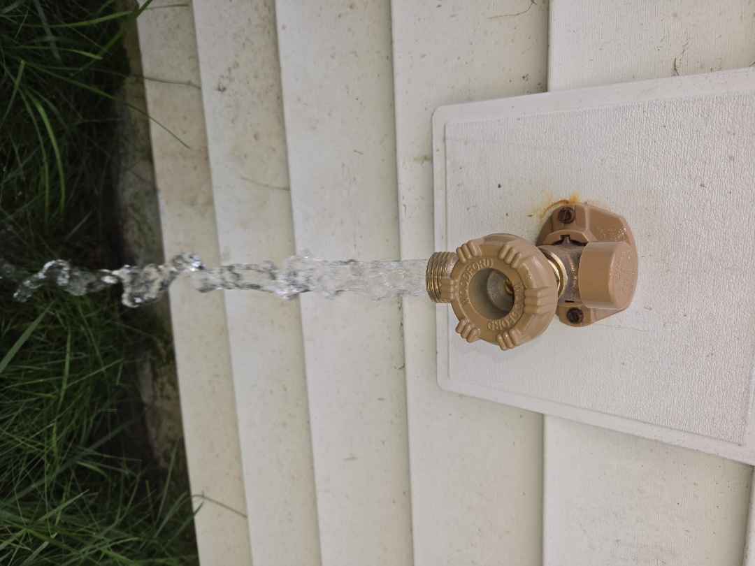 Hose spigot replacement 