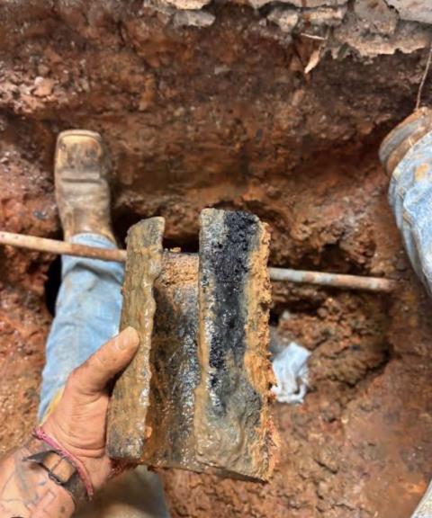I replaced a section of a 75-year-old cast iron pipe that was causing persistent clogging. The old pipe was carefully removed and a new section was installed to ensure smooth water flow.