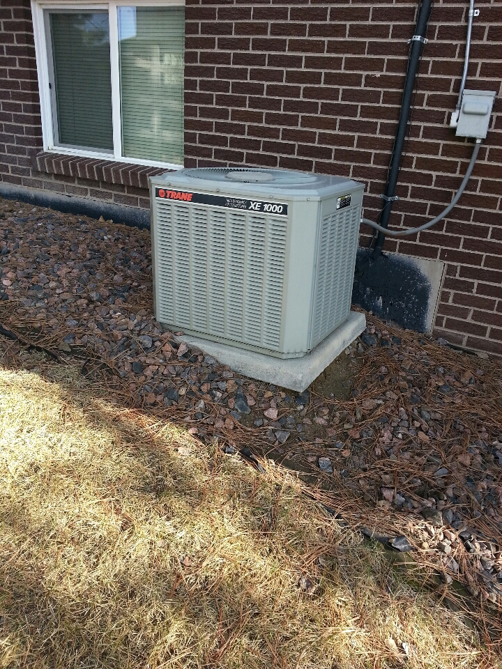 Tune up on Trane air conditioner