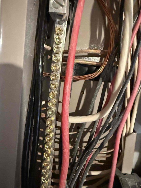 Installed a 240V EV charging circuit from the 150amp Eaton CH electrical panel through the unfinished basement to the garage, utilizing EMT conduit for protection. Successfully mounted and hardwired the Xcel-supplied ChargePoint EV charger to the garage ceiling with 60amp fusing (48amp output), and completed programming and setup of the charging system.