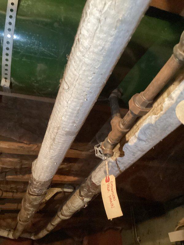 Performed scheduled Fall maintenance on customer's boiler system. Conducted visual inspection of burner assembly, confirming proper flame pattern with consistent blue coloration indicating complete combustion. Checked pipe insulation and valve functionality throughout the system, noting all components in satisfactory operating condition.