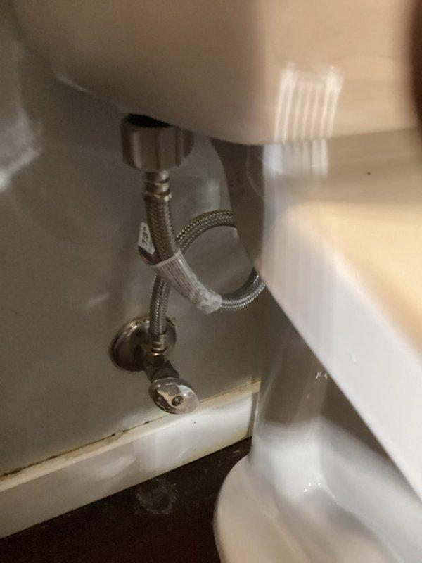 Responded to customer service call regarding toilet replacement and leak concerns. Successfully replaced customer-provided toilet on lower level and diagnosed leaking issues with second toilet on main level. Installed new fill valve and replaced supply line on main level toilet, resolving all reported plumbing concerns and ensuring proper functioning of both bathroom fixtures.
