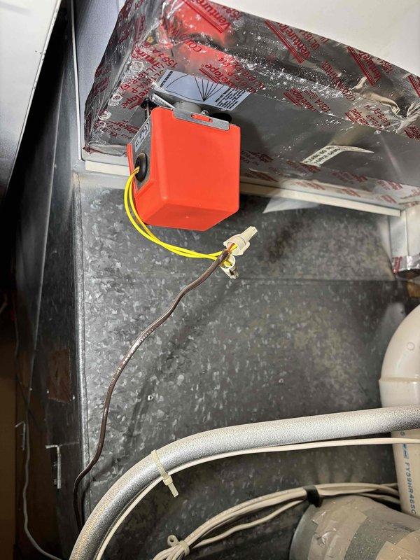 Performed heating maintenance service on 2 FR units, 1 Modine unit heater, and inspected plumbing system. Identified and diagnosed faulty zone damper and leaking collector box. Presented customer with repair options for both issues and provided estimate for zone damper replacement.