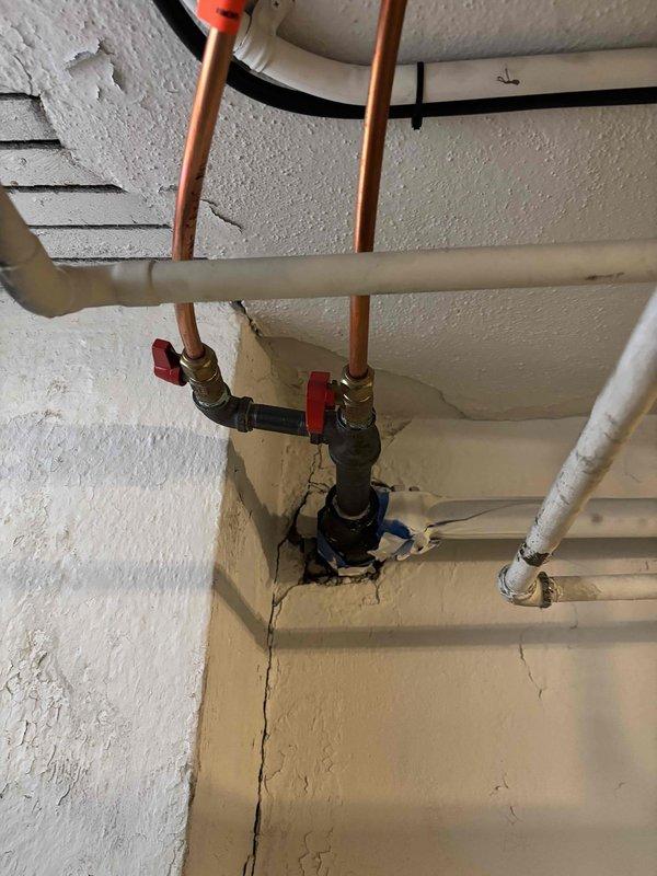 Responded to gas fireplace service call to address a leaking gas shutoff valve. Upon inspection, confirmed active leak at the valve assembly. Successfully replaced the defective gas shutoff valve with a new unit, restoring safe operation to the fireplace system.