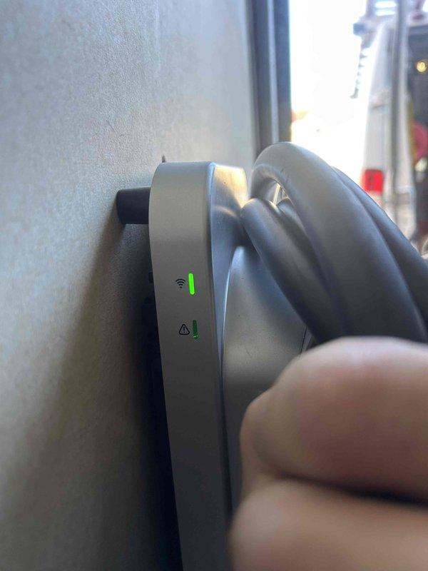 Successfully installed and configured a ChargePoint Home Flex electric vehicle charging station in the client's garage. Verified proper electrical connectivity to the utility meter (ID: 000345091079) and confirmed operational status with active indicator lights. Installation completed for Tesla Model Y (2024) under the EVAccelSubMN subscription program.