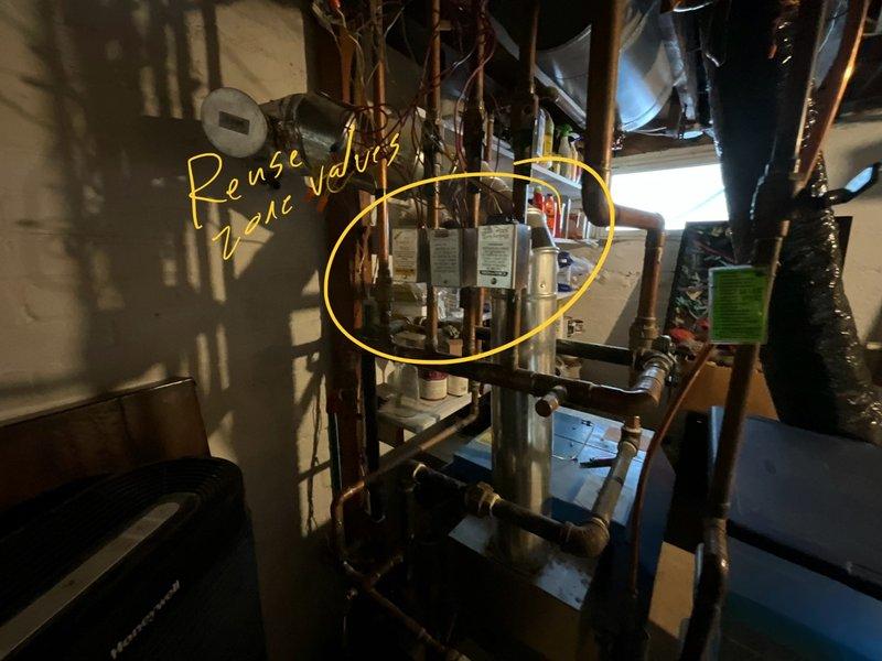 Successfully replaced a non-functional IBC SL 14-115G3 boiler, integrating it with existing copper piping infrastructure and zone valves as indicated in site documentation. System was fully tested and verified operational before completion.