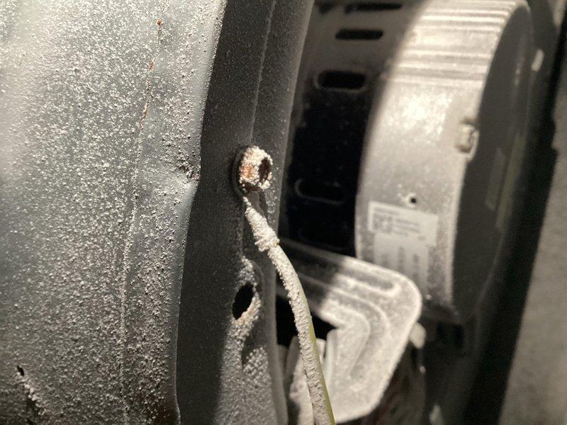 Completed scheduled preventative maintenance on gas furnace. Observed significant frost accumulation on evaporator coil suggesting possible refrigerant flow issues. Inspected control board connections and verified proper terminal wiring for system functionality.