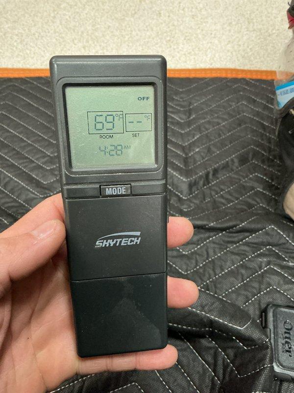 Responded to service call for gas fireplace not producing flame despite pilot light being on. Diagnosed loose wiring connections in receiver box requiring replacement. Performed routine tune-up on the unit and verified proper operation of Skytech remote control system. Fireplace now functioning correctly as supplemental heat source for office.