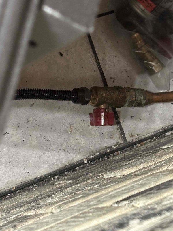 Completed follow-up visit for fireplace parts issue and performed scheduled preventative maintenance on heating system including one furnace, one humidifier, one gas heater, and two gas fireplace units. Inspected plumbing components and brass valve assembly, and verified proper operation of the humidifier system with electrical connections.