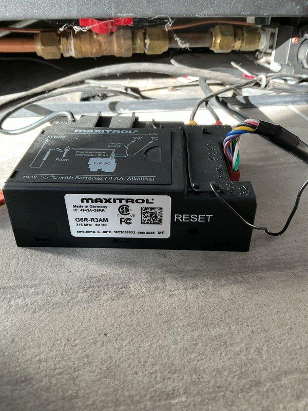 Performed comprehensive maintenance service on client's HVAC system including furnace, humidifier, HRV, and two gas fireplaces. Inspected basement gas fireplace that had been non-functional since previous service; identified faulty Maxitrol G6R-R3AM controller and repaired connection issues. System is now fully operational prior to client's planned property listing.