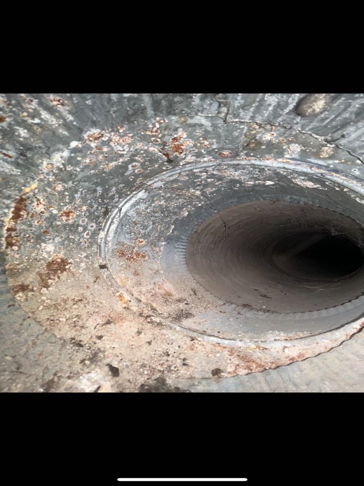 Today, duct cleaning and sanitizing were performed to enhance indoor air quality and improve the efficiency of HVAC systems. This maintenance task helps remove dust, allergens, and contaminants from the ducts, potentially leading to better airflow and a healthier environment. If any specific issues or improvements were noted during the process, they could further inform future maintenance decisions.