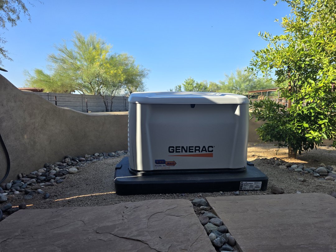 A satisfied client recently entrusted One Way Electric with the task of installing a new 24kW Generac generator. The project began with a thorough assessment of the client's power needs and an evaluation of the existing electrical infrastructure. I meticulously planned the installation, ensuring compliance with all safety standards and local regulations. The installation process involved precise measurements, careful wiring, and secure mounting of the generator. I also configured the automatic transfer switch to ensure seamless power transitions during outages. After the installation, I conducted comprehensive testing to confirm the generator's optimal performance and reliability. The client was delighted with the efficient and professional service, now having peace of mind with their new backup power solution.