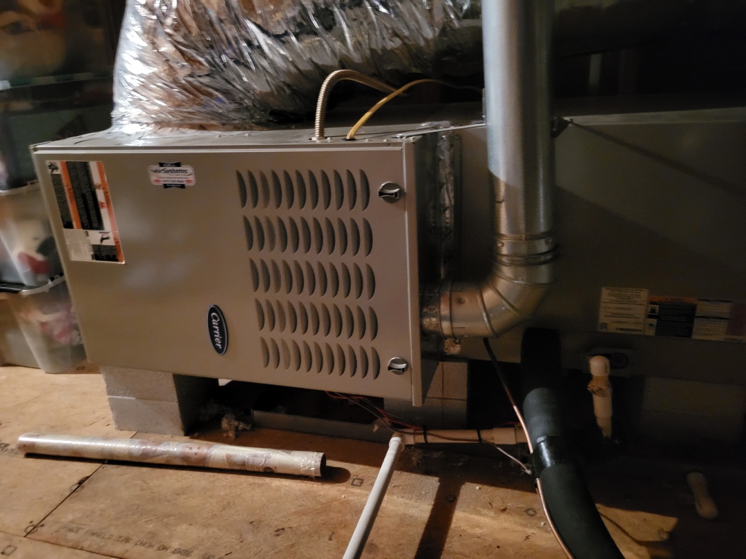 Fall maintenance. Performed service on Carrier furnace 