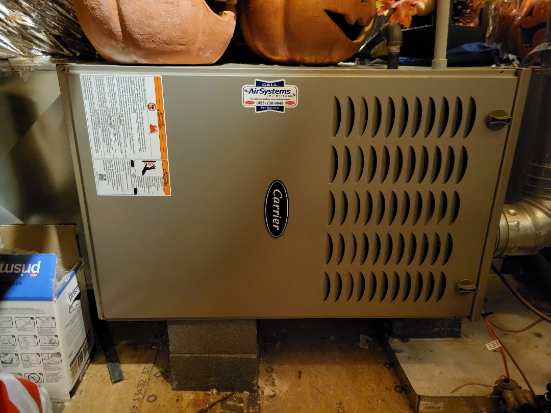 Fall maintenance. Performed service on Carrier furnaces