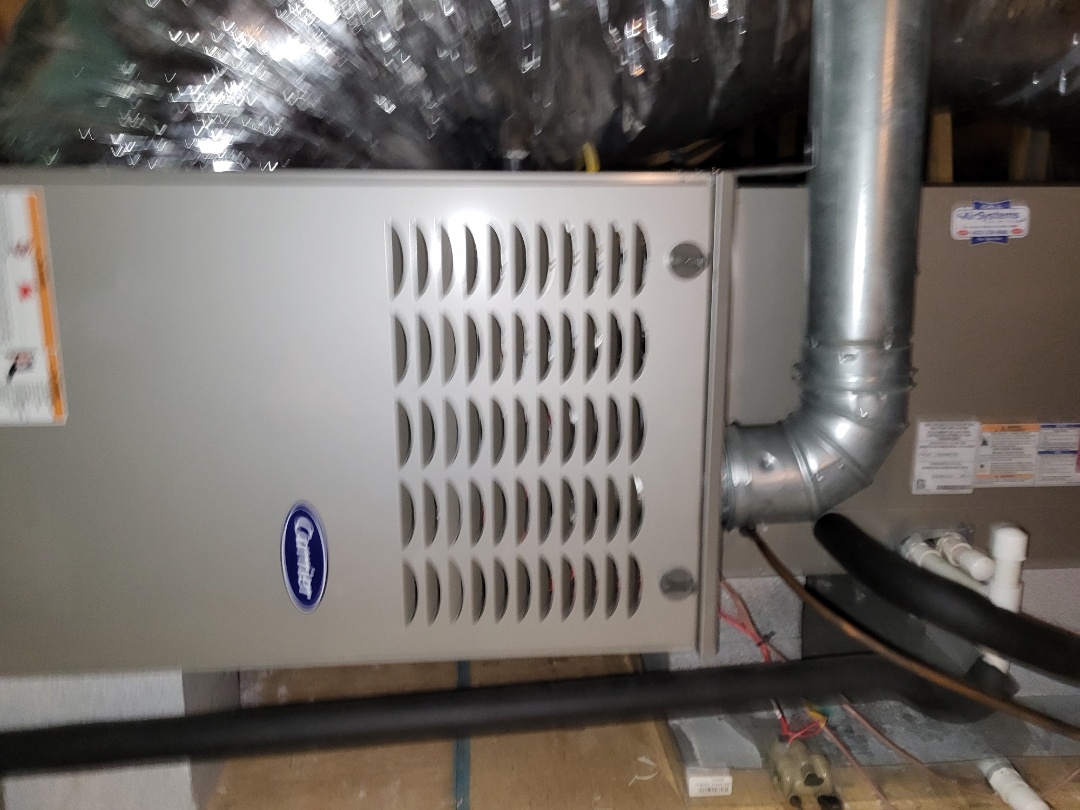 Fall maintenance. Performed service on Carrier furnace 
