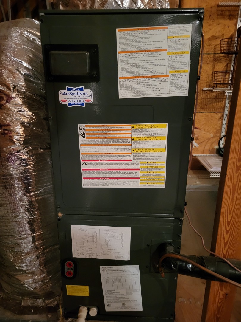 Fall maintenance. Performed service on Goodman split system heat pump, American Stnadard gas furnace, and Nordyne gas furnace