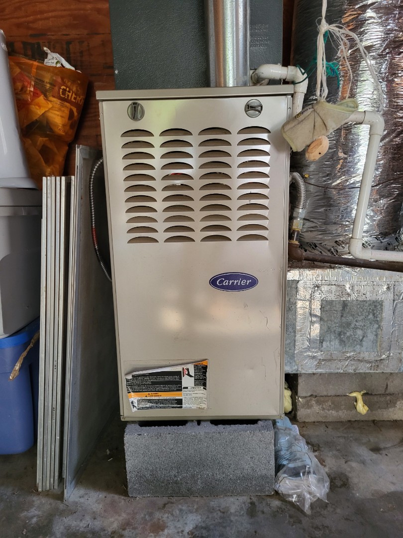 Fall maintenance. Performed service on Carrier furnace 