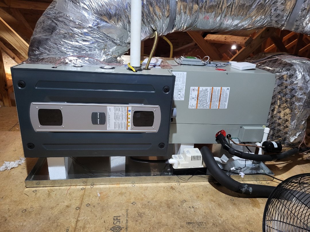 Fall maintenance. Performed service on American Standard and Carrier duel fuel split systems