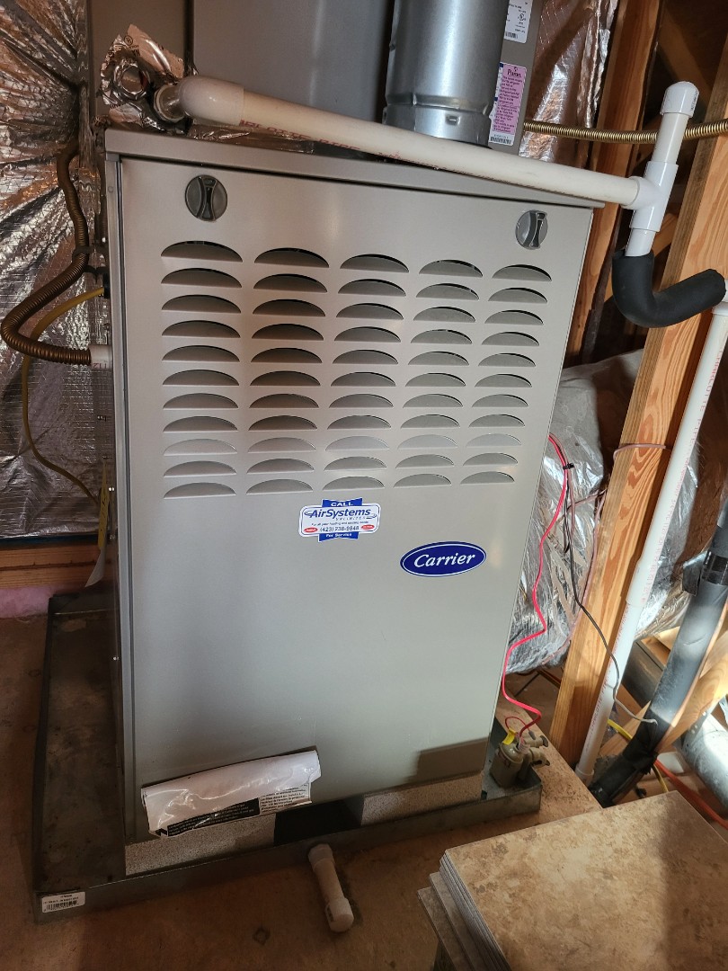 Fall maintenance. Performed service on Carrier furnaces