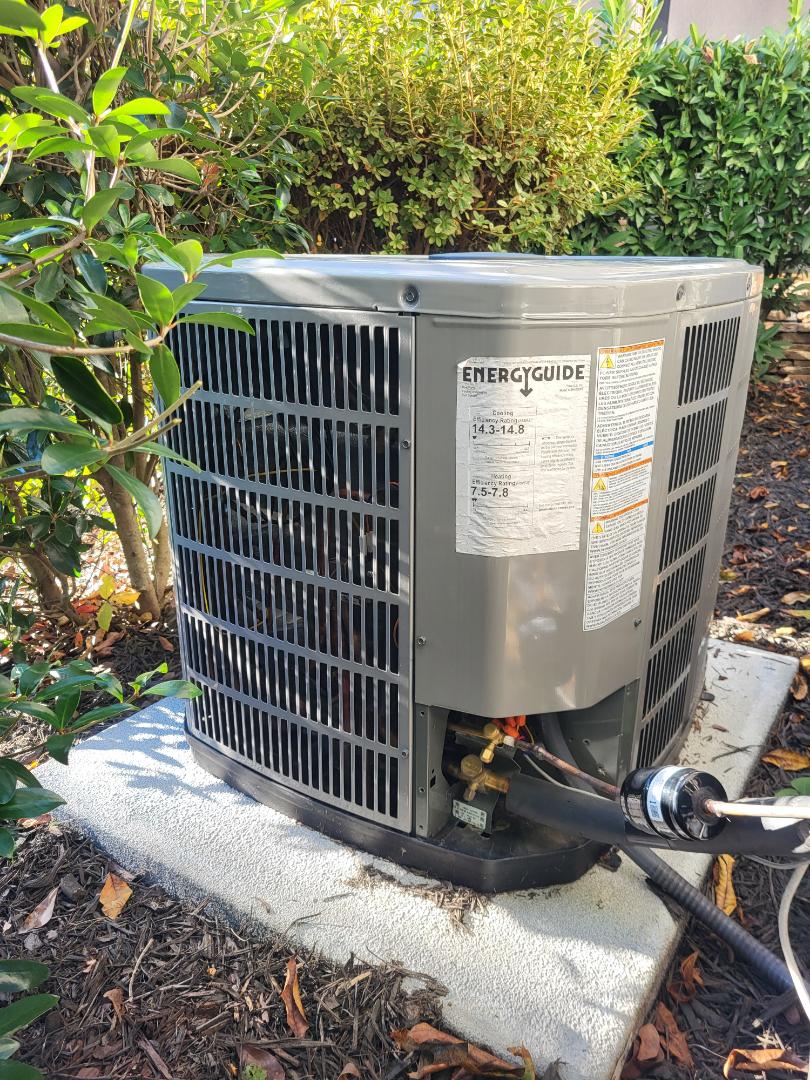 Fall maintenance. Performed service on Carrier split system heat pump, American Stnadard gas package unit, and American Standard split system heat pump