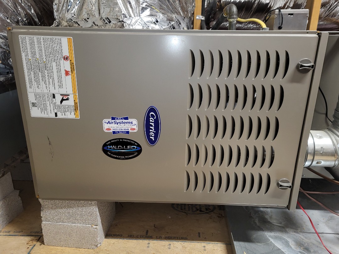 Fall maintenance. Performed service on Carrier furnaces