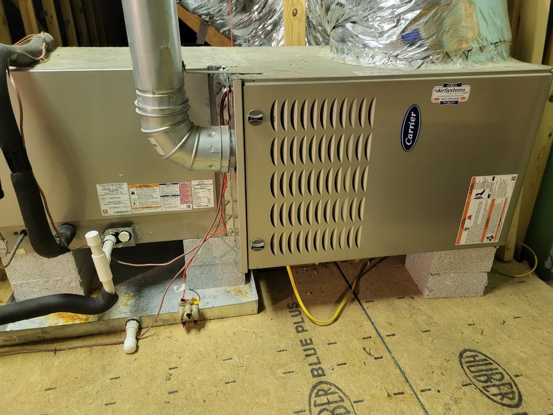 Fall maintenance. Performed service on Carrier furnace 