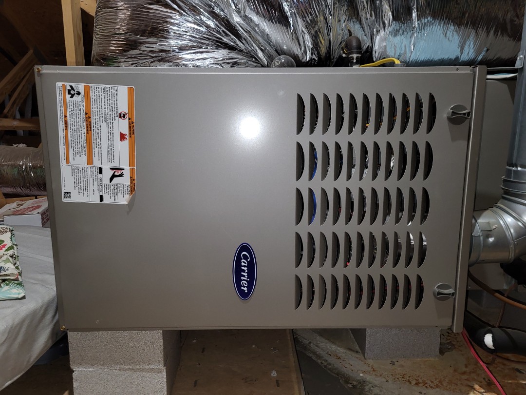 Fall maintenance. Performed service on Carrier furnace 