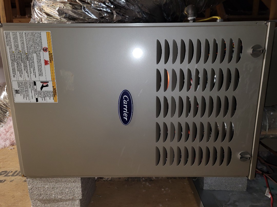 Fall maintenance. Performed service on Carrier furnace 