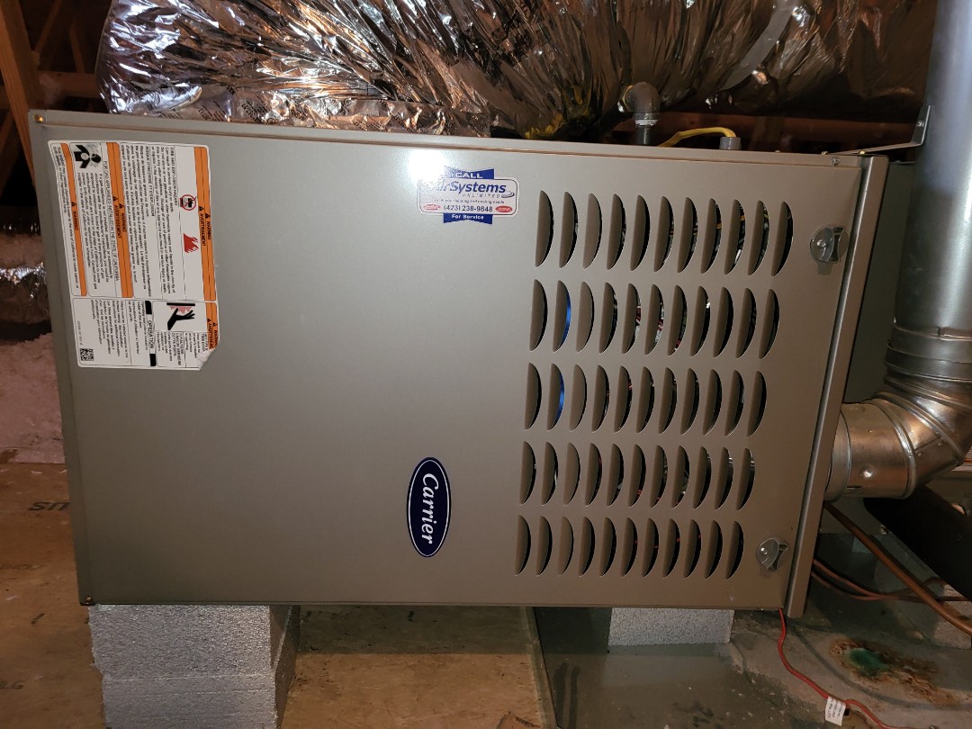 Fall maintenance. Performed service on Carrier furnace 